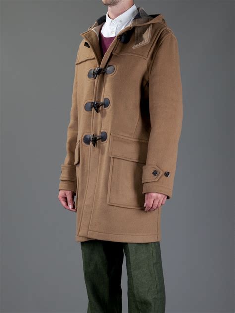 duffle coat burberry|Burberry men's coat outlet.